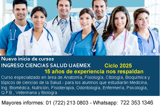 Curso ingreso UAEMex 2024 :: curso admisión uaemex :: convocatoria uaemex 2024