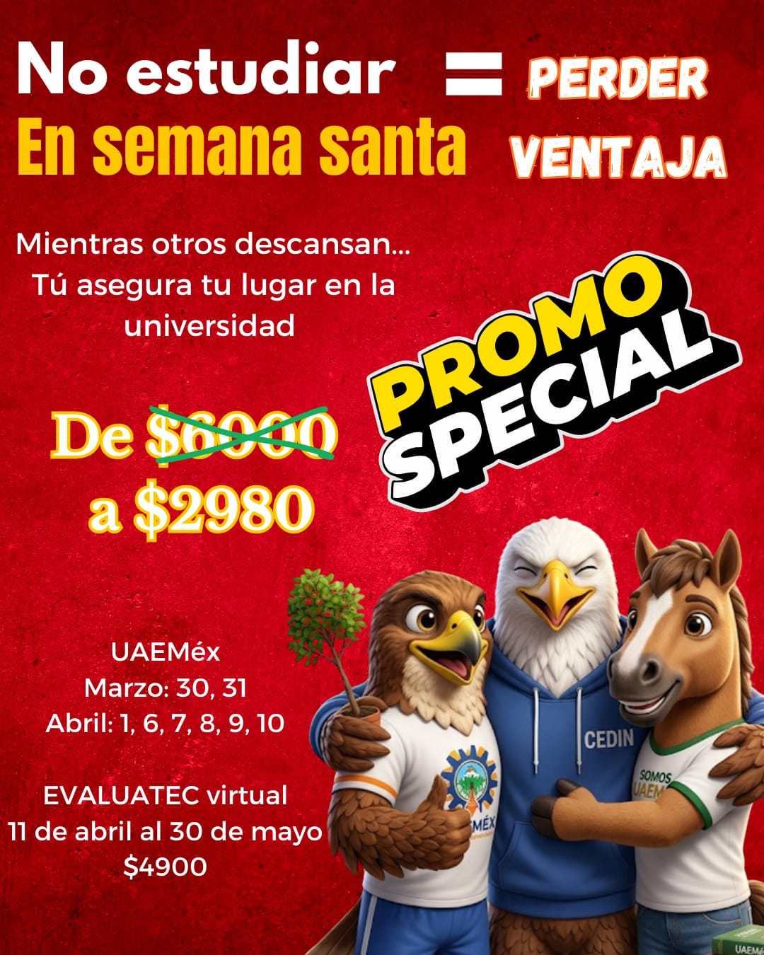 Curso ingreso UAEMex 2026 - Evaluatec